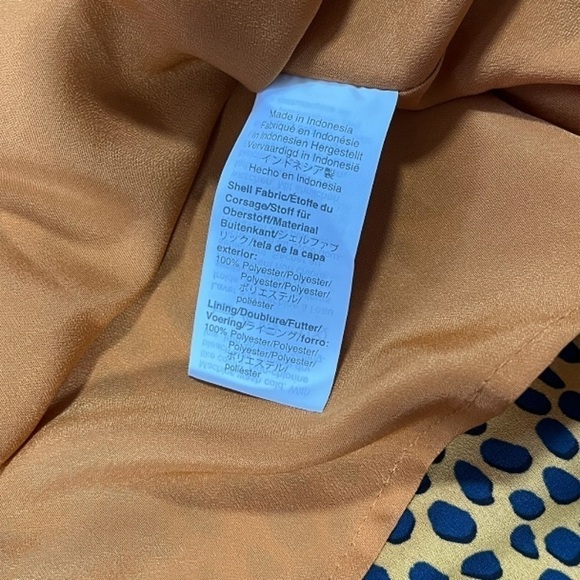 J Crew Animal Print High Neck Maxi Dress NWT sz 4 - Picture 3 of 14